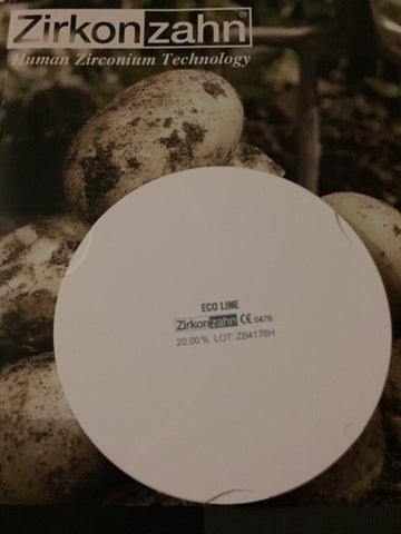 Zirconia ECO LINE 95 mm