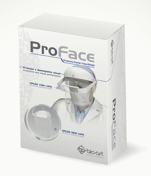 Bio-Art ProFace Face shield with magnifying lens